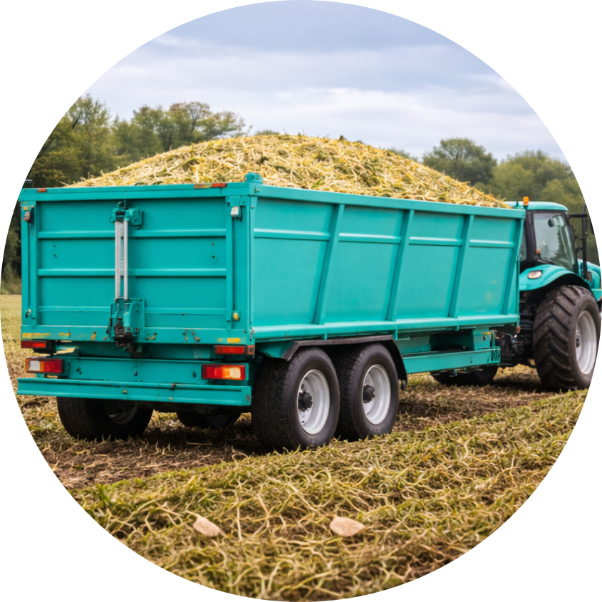 Tractor with Trolley